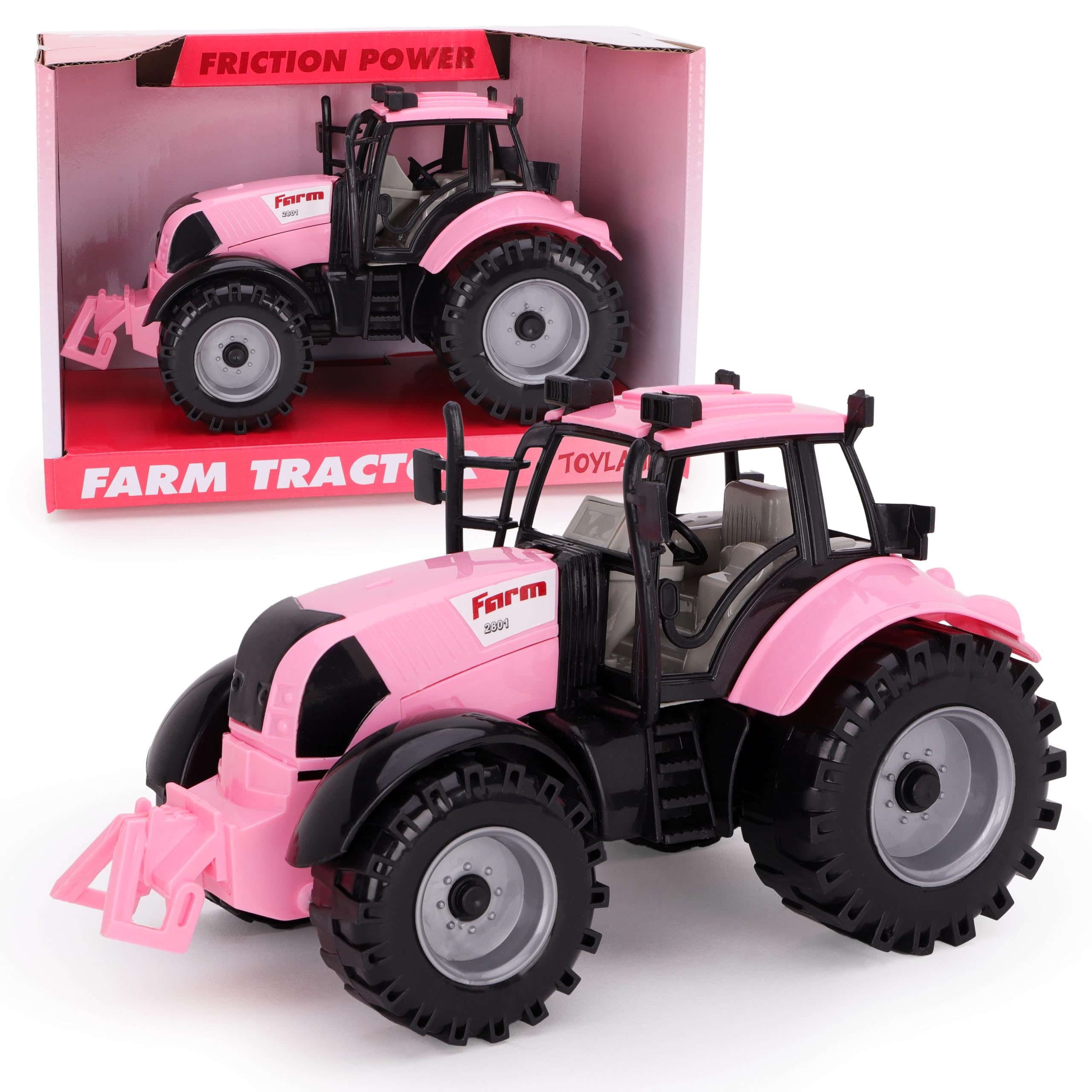 Amazon.com: Toyland® Friction Powered Farm Tractor with Opening